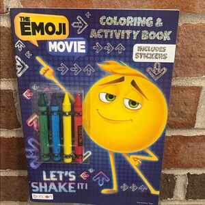 The Emoji Movie Coloring & Activity Book with Crayons